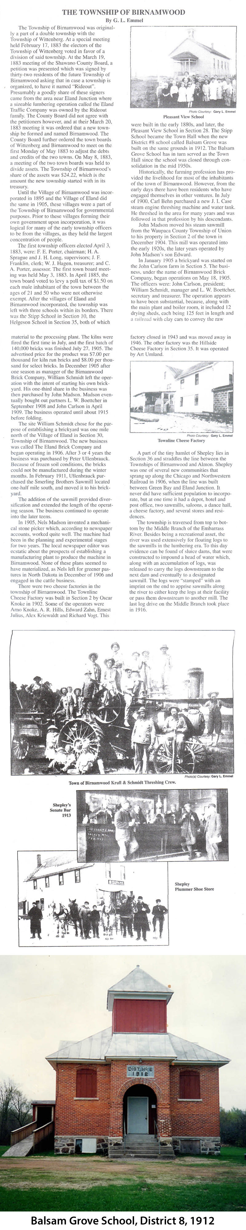 history of Birnamwood